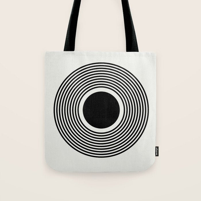 minimal circle  Tote Bag Gallery Image 1