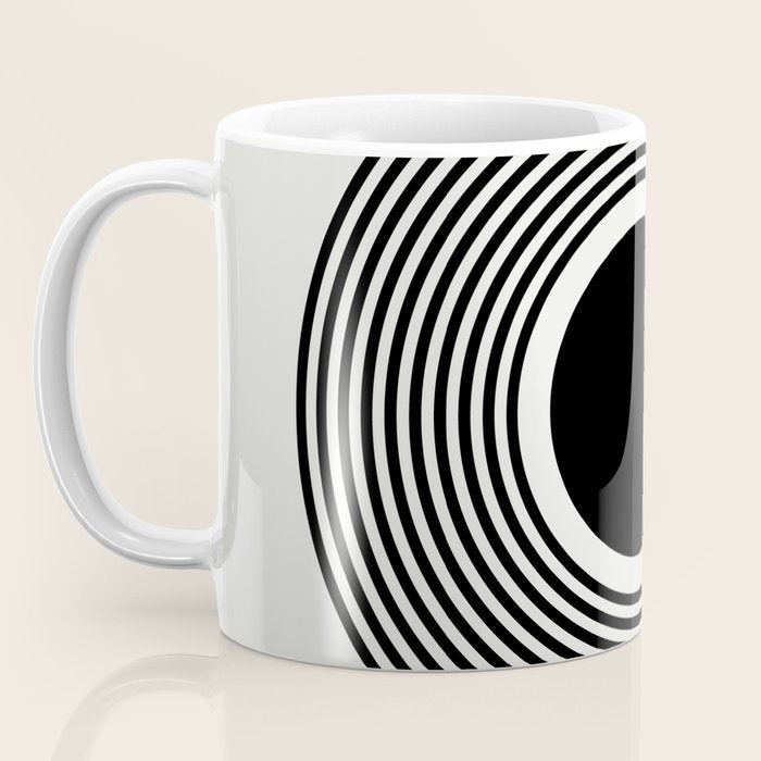 minimal circle  Coffee Mug Gallery Image 3