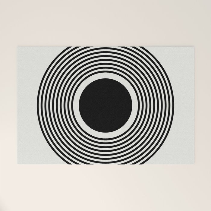 minimal circle  Welcome Mat Gallery Image 1