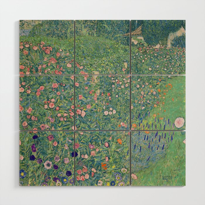 Gustav Klimt Italian GardenLand 1913 Wood Wall Art Gallery Image 1