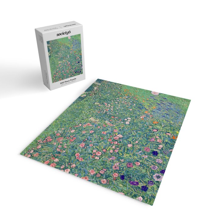 Gustav Klimt Italian GardenLand 1913 Jigsaw Puzzle Gallery Image 2