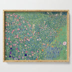 Gustav Klimt Italian GardenLand 1913 Serving Tray Gallery Image 1