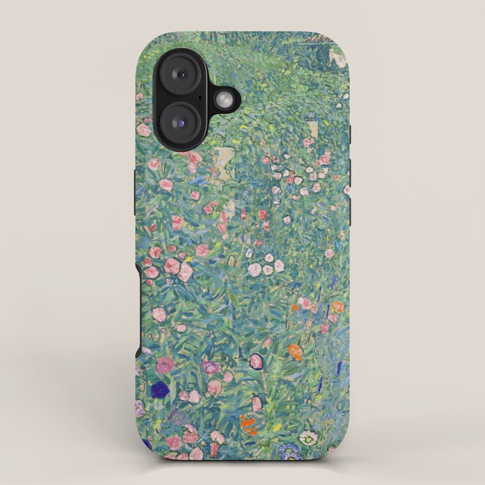 Gustav Klimt Italian GardenLand 1913 iPhone Case Gallery Image 1