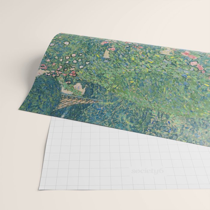 Gustav Klimt Italian GardenLand 1913 Wrapping Paper Gallery Image 2