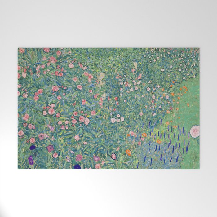 Gustav Klimt Italian GardenLand 1913 Welcome Mat Gallery Image 1