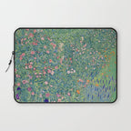 Gustav Klimt Italian GardenLand 1913 Laptop Sleeve Gallery Image 1
