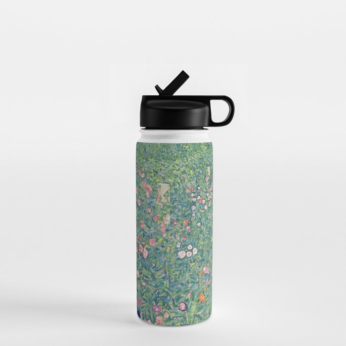 Gustav Klimt Italian GardenLand 1913 Water Bottle Gallery Image 1