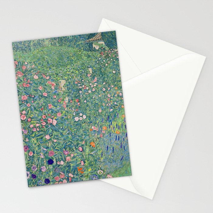 Gustav Klimt Italian GardenLand 1913 Stationery Card Gallery Image 2