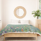 Gustav Klimt Italian GardenLand 1913 Duvet Cover Gallery Image 3
