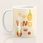 Vino Italian Wine Coffee Mug Gallery Image 3