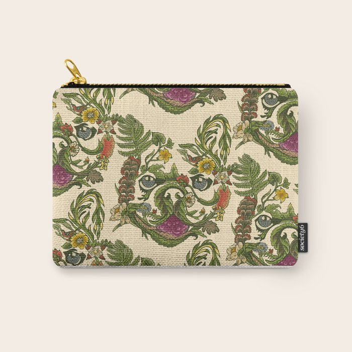 Botanical French Bulldog Carry All Pouch Gallery Image 1