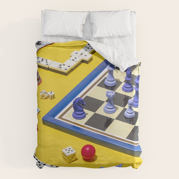 Table games Duvet Cover Gallery Image 6