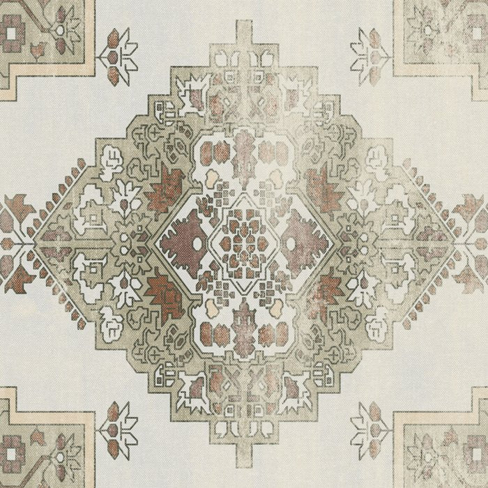 turkish floral - sage & brown Coffee Mug Gallery Image 2