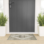 turkish floral - sage & brown Welcome Mat Gallery Image 3
