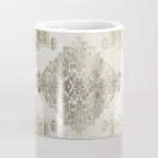 turkish floral - sage & brown Coffee Mug Gallery Image 4