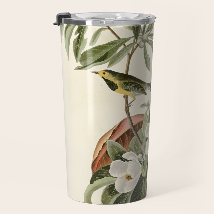 Bachman's Warbler - John James Audubon Birds of America Travel Mug Gallery Image 3