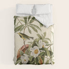 Bachman's Warbler - John James Audubon Birds of America Duvet Cover Gallery Image 6