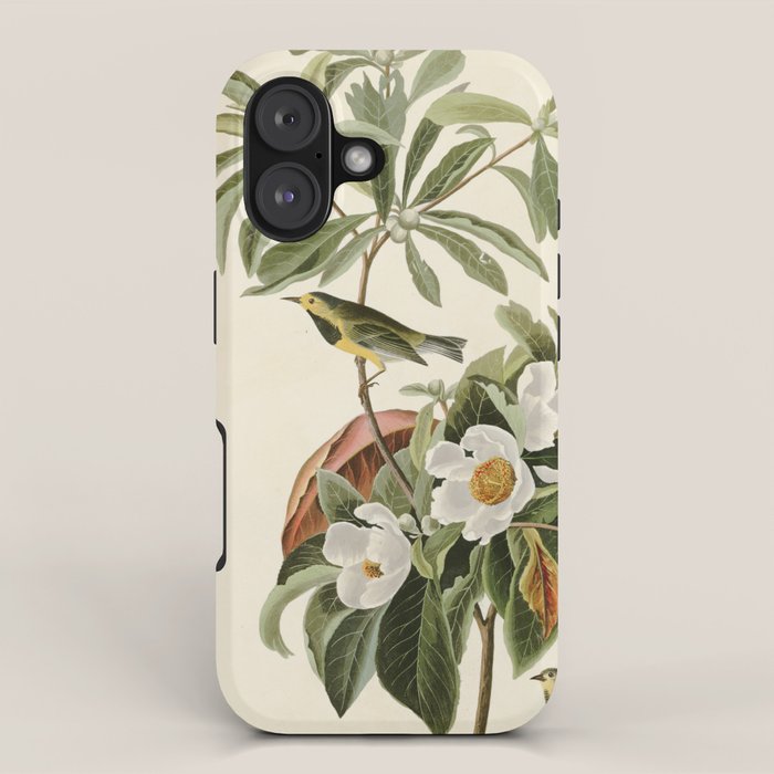 Bachman's Warbler - John James Audubon Birds of America iPhone Case Gallery Image 1