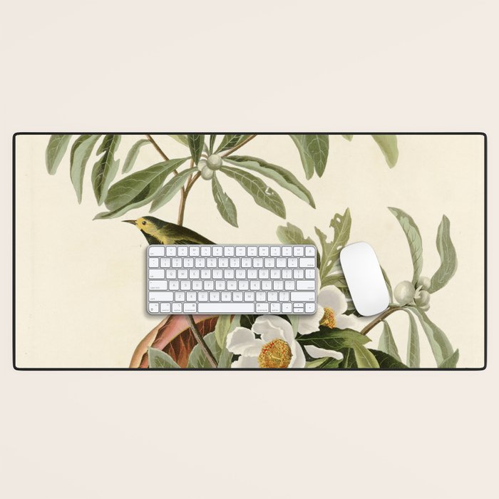 Bachman's Warbler - John James Audubon Birds of America Desk Mat Gallery Image 1
