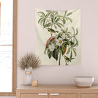 Bachman's Warbler - John James Audubon Birds of America Wall Tapestry Gallery Image 2