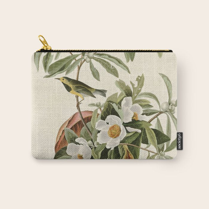 Bachman's Warbler - John James Audubon Birds of America Carry All Pouch Gallery Image 1