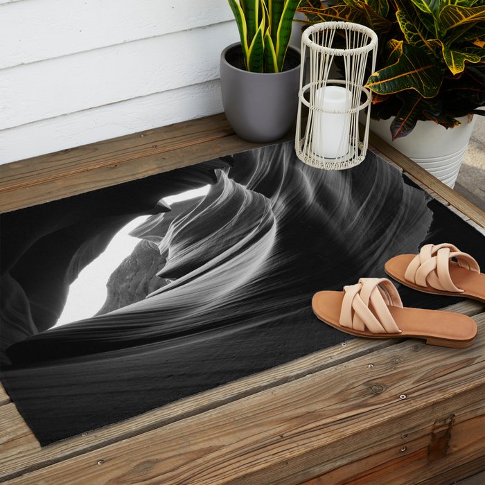 ANTELOPE CANYON XIV / arizona desert Outdoor Rug Gallery Image 2