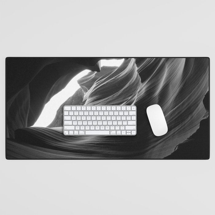 ANTELOPE CANYON XIV / arizona desert Desk Mat Gallery Image 1