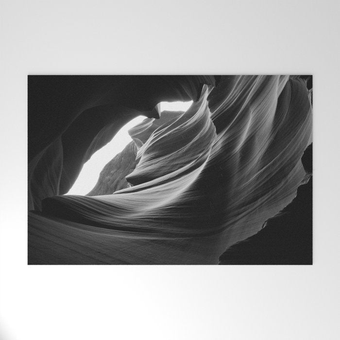 ANTELOPE CANYON XIV / arizona desert Welcome Mat Gallery Image 1