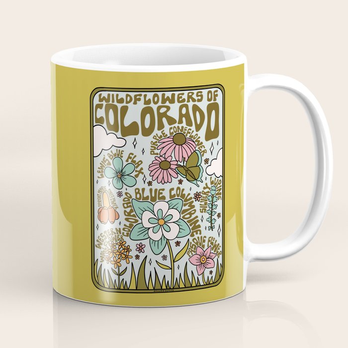 Colorado Widlflowers Coffee Mug Gallery Image 1