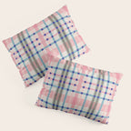 Vibrant Plaid Fusion B Pillow Sham Gallery Image 3