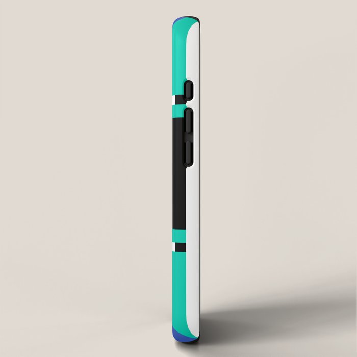 Memphis pattern 108 - 80s / 90s Retro iPhone Case Gallery Image 2