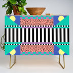 Memphis pattern 108 - 80s / 90s Retro Credenza Gallery Image 1