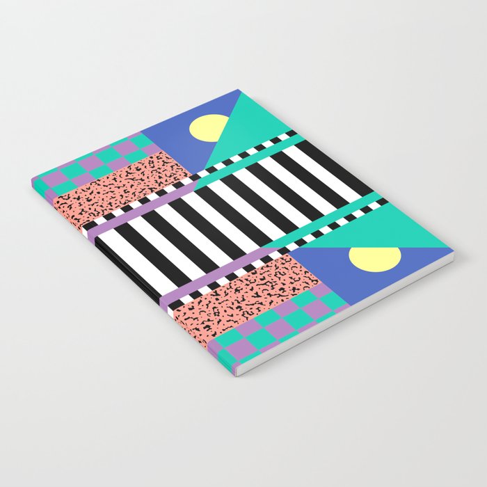 Memphis pattern 108 - 80s / 90s Retro Notebook Gallery Image 1