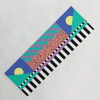 Memphis pattern 108 - 80s / 90s Retro Yoga Mat Gallery Image 1