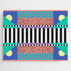 Memphis pattern 108 - 80s / 90s Retro Jigsaw Puzzle Gallery Image 1