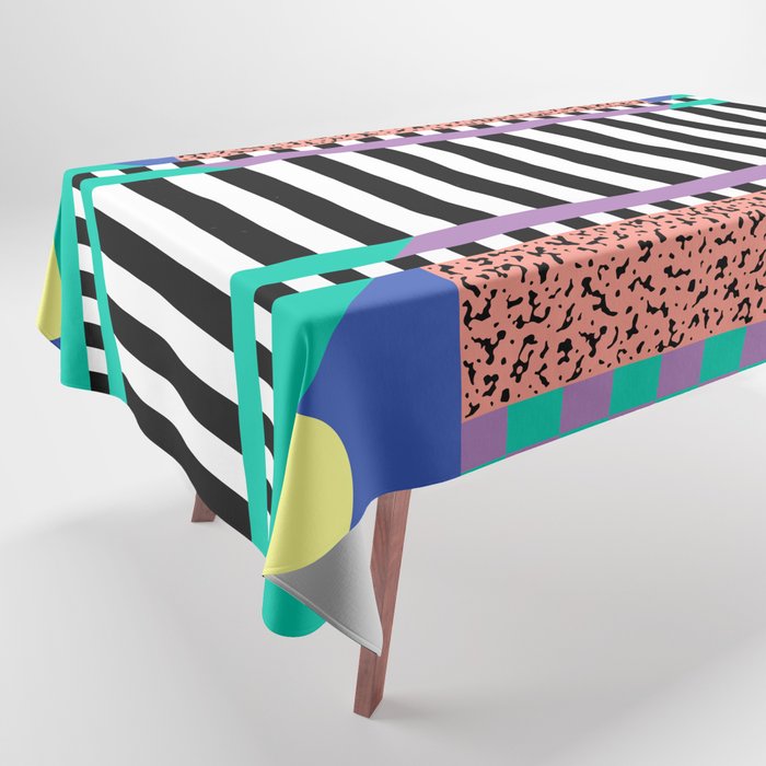 Memphis pattern 108 - 80s / 90s Retro Tablecloth Gallery Image 1