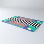 Memphis pattern 108 - 80s / 90s Retro Rug Gallery Image 3