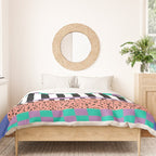 Memphis pattern 108 - 80s / 90s Retro Duvet Cover Gallery Image 3