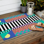 Memphis pattern 108 - 80s / 90s Retro Outdoor Rug Gallery Image 2