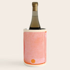 Abstraction_SUN_SUMMER_RED_HOT_SHINE_POP_ART_0322M Wine Chiller Gallery Image 3