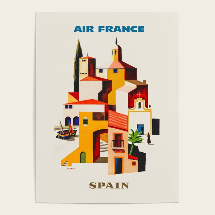 Spain Vintage Travel Poster, 1959 Poster Gallery Image 4