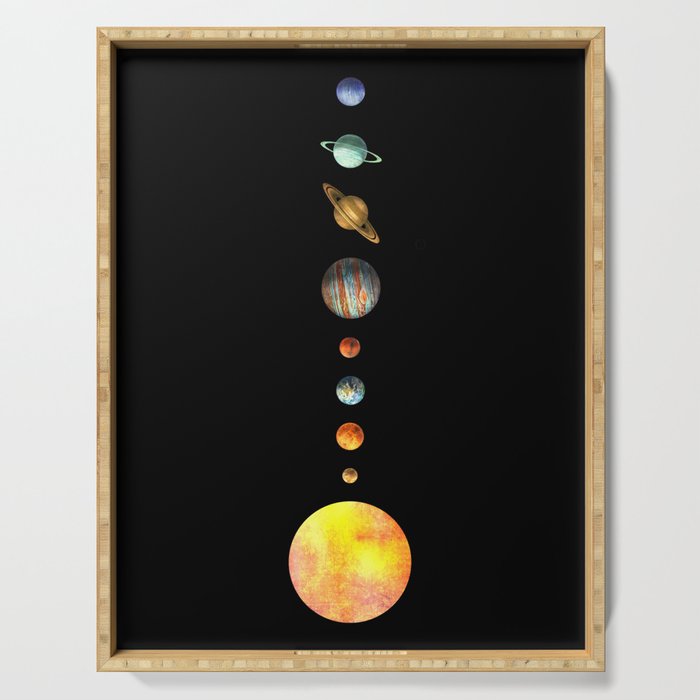 The Solar System  Serving Tray Gallery Image 1