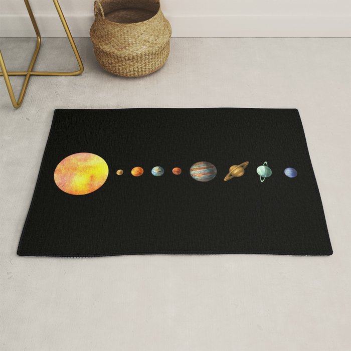The Solar System  Rug Gallery Image 1