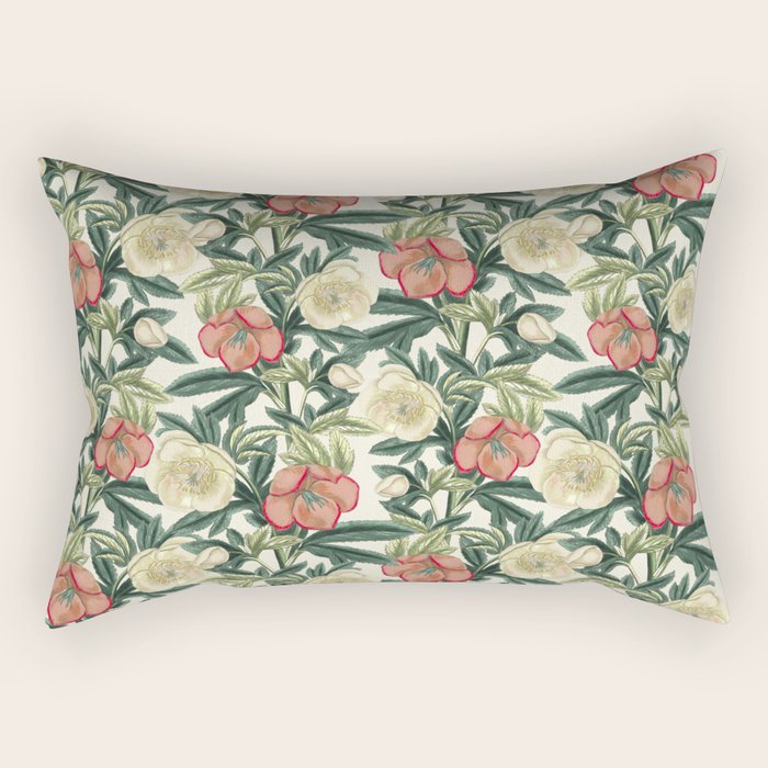  Floral Vintage Garden VI Rectangular Pillow Gallery Image 1