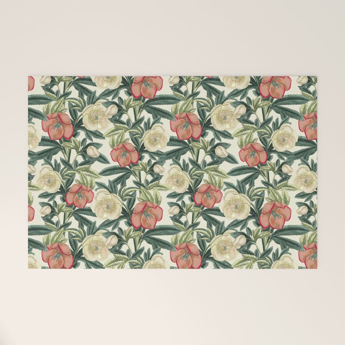  Floral Vintage Garden VI Welcome Mat Gallery Image 1