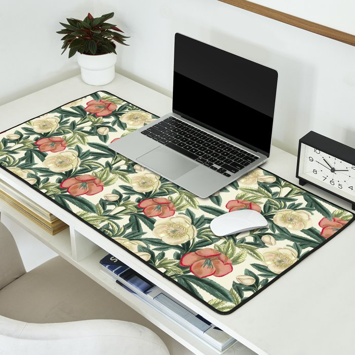  Floral Vintage Garden VI Desk Mat Gallery Image 2