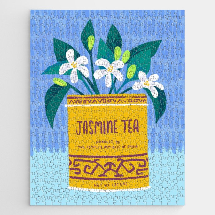 Jasmine Bouquet Florals Jigsaw Puzzle Gallery Image 1