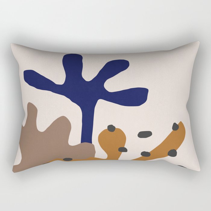 Plant Composition Rectangular Pillow Gallery Image 1