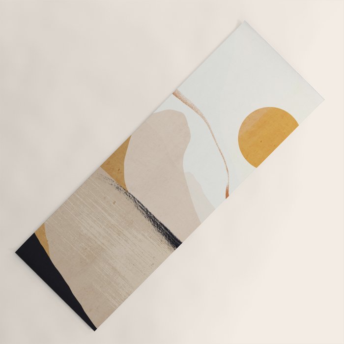 Minimal Abstract Art Landscape 31 Yoga Mat Gallery Image 1