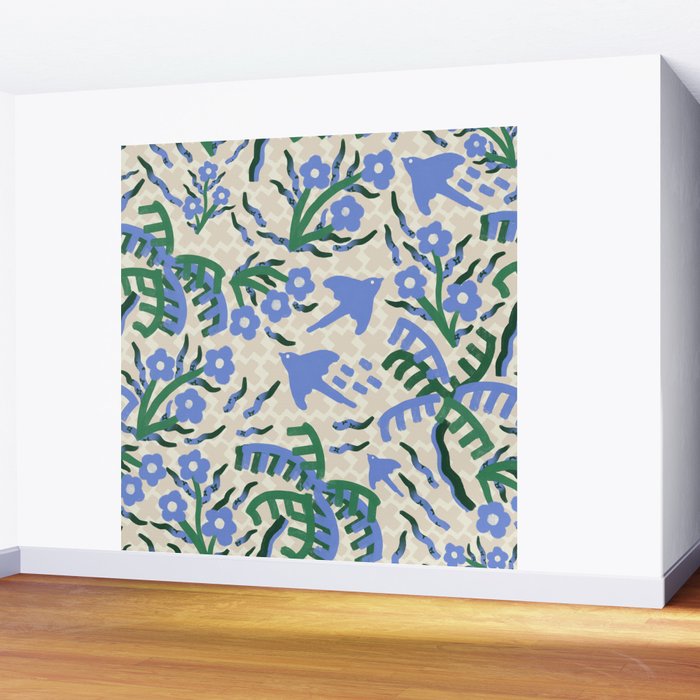 Coconut Spring Blossom, Nuts Wall Mural Gallery Image 2